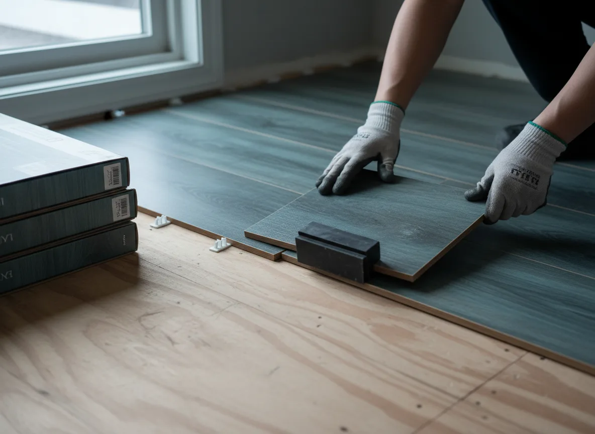 Luxury Vinyl Plank Installation company in Hunter, ND